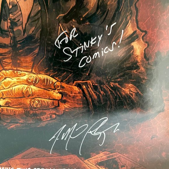 Ten Grand Image Comics 24x36 Poster Signed by J. Michael Straczynski Autographed - Picture 4 of 10